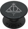 PopSocket : PopGrip Harry Potter Deathly Hallows Line Art PopSockets Ausziehbarer Sockel und Griff für Handys/Tablets mit Tauschbarem Top