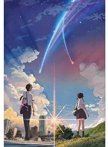 GBGMN 5D Diamond Painting DIY Japanischer Anime-Film Your Name Handmade Home Decoration Geschenk-12x16in(30x40cm)