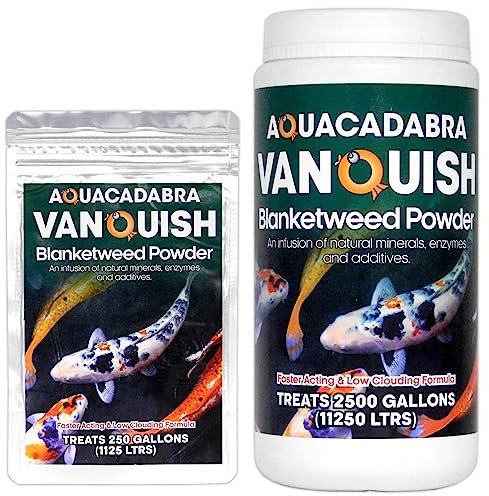 Aquacadabra Vanquish Blanketweed Powder Pond Water Solution Remove Nuisance Algae Blanket Weed 100g