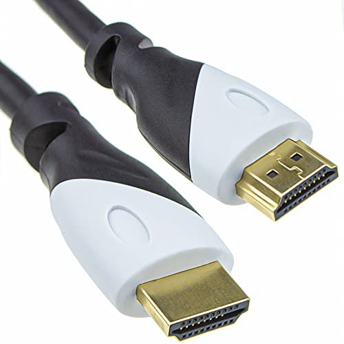 kenable Cavo HDMI 2.1 certificato ad altissima velocità 8K@60/4K@120 48Gbps spina bianca 0,5 m [0,5 metri]