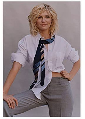 Sänger-Poster Kirsten Dunst 14, Leinwand-Poster, Wandkunst, Deko, Bild, Gemälde für Wohnzimmer, Schlafzimmer, Dekoration, 50 x 75 cm, ohne Rahmen:
