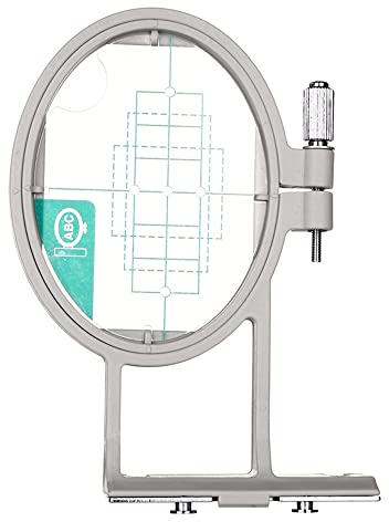 CENPEK Stickrahmen für Brother NV500 NV500D NV900 NV950D NV180 P-1000 PE-300S PE-400D EMS10 ZZ3-B140 Stickmaschinen - Quadratisch, Kunststoff, 50 x 50 mm