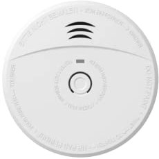 CHACON Detector de Humo óptico con Pila alcalina - 5 años