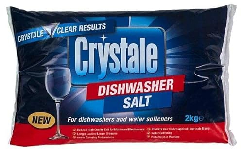 Crystale Dishwasher Salt 2kg x 15 Pack