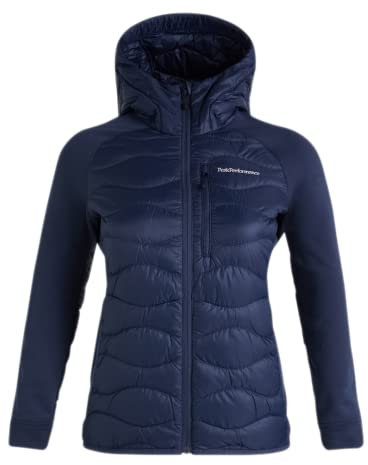Peak Performance Damen Helium Down Hybrid Jacke, Blue Shadow, S