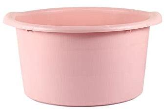 MCAHO Foot Spa Bath Massager, Foot Care Pedicure Bucket for Home Use, 14 in Round Plastic Bowl to Soak Your Feet Toe Nails & Ankles