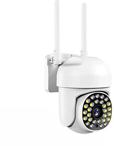 Andoer 1080P Smart WiFi Camera System Waterproof Wireless Monitor Camera Motion Detection Alarm Night Vision Talk APP Remote Control Wireless Camera for Home Office Outdoor Indoor USB Powered