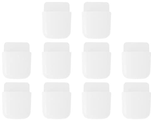 MAGICLULU 10pezzi Stoccaggio Multifunzionale Per Telecomando e Smartphone Organizzatore Foratura Per Per Camera e