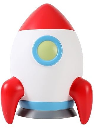 I-TOTAL® - Lustige dekorative Spardose/Münzfach aus robustem Kunststoff (Space Adventure)