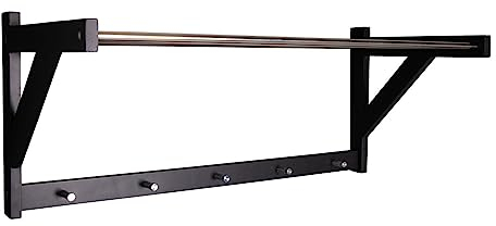 Hölzer und Stahl -Holzhelfregal 78 x 32 cm