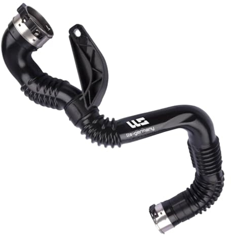 LLS-GERMANY Tubo dell'aria di carica compatibile con Nissan Qashqai +2 l (J10, JJ10E, NJ10), 1.6 dCi, 130 CV, 131 PS, 144604EB1B, 14460HX40B, 144604BE1B, connettore originale HENN