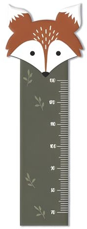 swook! Messlatten für Kinder personalisierbar mit Namen und eigenen Texten, Messlatte Kinder – Kinderzimmer Deko und Babyzimmer Deko, Messlatte für das Babyzimmer, 100cm – Messlatte (Into the woods)