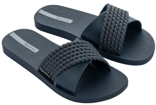 Ipanema Street II Fem, Sandalias deslizantes Mujer, Azul Oscuro, 37 EU