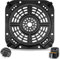 GXF Air Fryer Grill Pan for Ninja AF140UK Air Fryer 4-in-1 4.7L, 8.5''×8.5'' Air Fryer Accessories Tray Rack Grill Plate Crisper Plate Replacement Parts with Rubber Bumpers, Dishwasher Safe