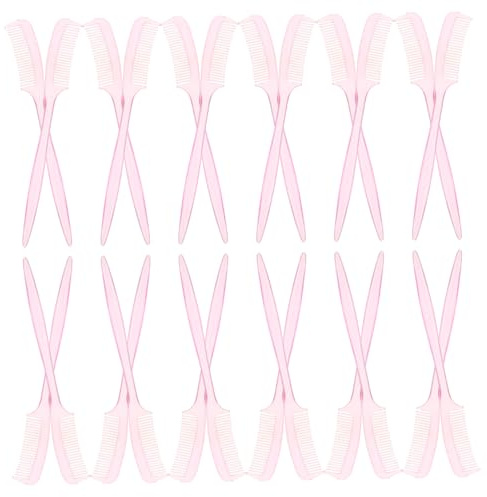 Homoyoyo 100stücke Wimpernkamm Augenbrauenkamm Wimperntrenner Kleiner Kamm Zum Kämmen Und Trennen Von Wimpern Und Augenbrauen Wiederverwendbares Bürstenwerkzeug Für Mascara Und Make-up