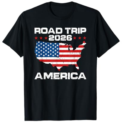USA Road Trip 2026 Amerika T-Shirt