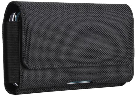 Mobile Phone Holster for Galaxy S25 Ultra S25 FE,Cell Phone Holster Belt Case for iPhone 17 pro max,Horizontal Belt Clip on Phone Holder for Galaxy A56 A57 Galaxy S24 FE