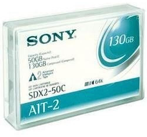 Sony SDX2-50C AIT-2 Data Cartridge 50/130 GB with Memory Chip (1-Pack)