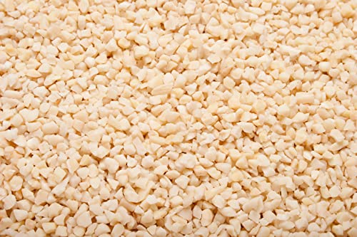 Gehackte Mandeln im 1 kg-Pack | Trockenfrüchte als Granulat | in Stücken gehackt als Körner | Rohe Mandeln | Ideal zum Mahlen, Rösten oder mit Schokolade