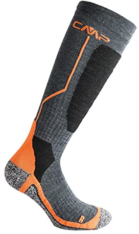 CMP - Ski Sock Wool, Anthracite Mel., 39/42