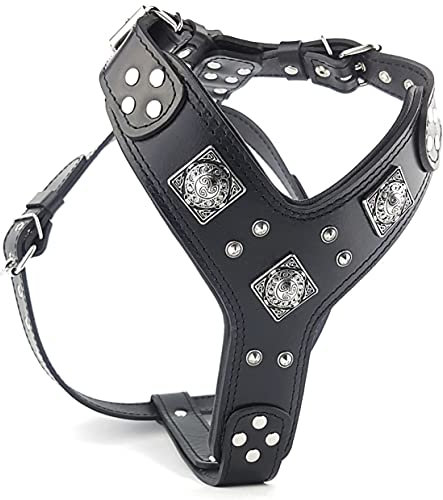 Bestia EROS Big Dog Chest Plate Leather Harness. Padded. Handmade in Europe