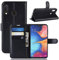 betterfon | Wallet Case Handytasche Schutzhülle Klapptasche Handyhülle Handy Tasche Schale Hülle für Samsung Galaxy A20e SM-A202 Schwarz