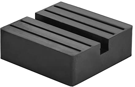 DEDC Universal Auto Wagenheber Gummiauflage quadratischer Wagenheberblock Jack Pad Disk Block Gummiauflage Schutz Adapter