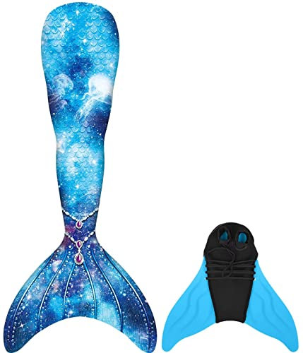 shepretty meerjungfrauenflosse mädchen Neuer Mermaid Tail Badeanzug für Erwachsene und Kinder, dalanjcka15, S