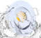 10pcs IP65 Wasserdicht 3 * 1W Innenbeleuchtung Stück hohe Qualität Schrank Beleuchtung COB Mini LED Spot Lights (White, 3000K)