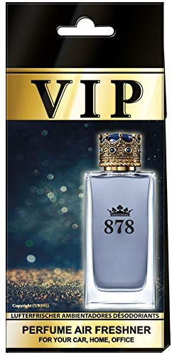 3x Auto Duft VIP 878, Luftreiniger Wohnung, Lufterfrischer, Duftbaum, Autozubehör Innenraum, Duftspender Luxus Parfum