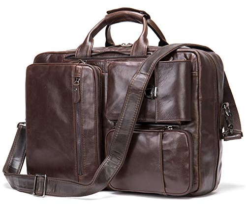 Herren Laptoptasche Arbeitstasche Handtasche, Cabrio Laptop Messenger Bag Rucksack Klassische Crossbody Satchel Arbeit Schulter Handtasche Business Aktentasche Reise Rucksack Laptop Businesstasche Sch