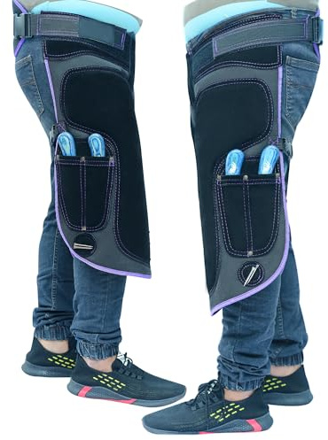 EQUESTRIAN STORE Förster-Fellnest Spezial Schmiedeschürze 65 cm Ausführung - Hufbeschlagschürze aus verstärktem, stabilen Leder für Hufschmiede, Hufpflege