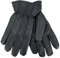 Thingimijigs Men's Black Leather Gloves Soft Fine Sheepskin Thermal Lined Warm Winter Driving - M/L