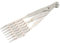 1PCS Ledergürtel Quick Mark Gleicher Abstand Isometrische Teiler Lineal Werkzeug Messer Cutter Punch Lederwaren DIY Hilfswerkzeug (M/7 Zähne)