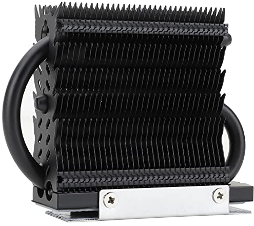 Thermalright HR-09 2280 PRO Black 2280 SSD heatsink, Double-Sided Heat Sink, AGHP Technology 2 Heatpipes With Thermal Silicone Pad for 2280 SSD PC and Computer,Desktop High Performance SSD Cooler