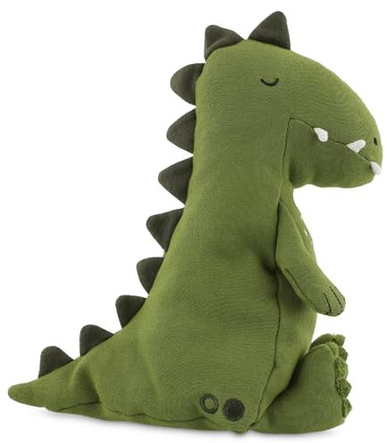 Trixie Kleines Plüschtier - Mr Dino - Stofftier - 0m+ - Bio-Baumwolle - Grün