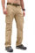 Cindeyar Cargohose Herren Relaxed Fit Baumwolle Wanderhose Herren Casual Arbeitshosen Männer Outdoor Militär Taktische Hosen mit Multi Taschen(Khaki,L)