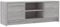 vidaXL Meuble TV Sonoma Gris 102x30x37,5 cm Bois d'ingénierie, Support TV, Armoire média, Armoire HiFi, unité TV, Meuble multimédia, Meuble latéral