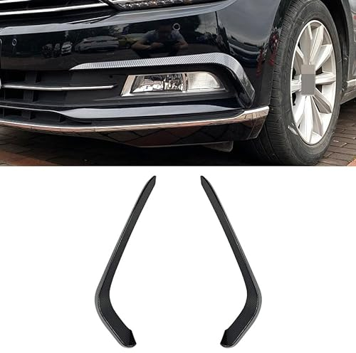 Frontstoßstangen Nebelleuchte Gitter Abdeckung für VW Passat B8 Variant R Line 2016-2019 Auto Nebelscheinwerfer Baugruppen Dekoration Zubehör,Carbon Fiber Look