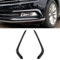 Frontstoßstangen Nebelleuchte Gitter Abdeckung für VW Passat B8 Variant R Line 2016-2019 Auto Nebelscheinwerfer Baugruppen Dekoration Zubehör,Carbon Fiber Look