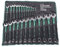 Neilsen Savino CT0985 25pc Green Dip Combination Spanner Set - 6mm to 32mm, with Dipped Handles and Wallet, Durable and Versatile Spanner Set for Automotive, DIY, and Industrial Use