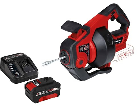 EINHELL Detergente per tubi a batteria TE-DA 18/760 Li Kit (1 x 4,0 Ah)