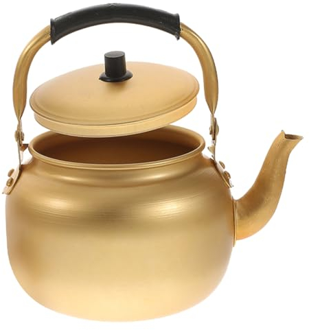 LeGDOr Botella difusora de Leche Hervidor de Aluminio Vintage Silbato Antiguo Estufa portátil