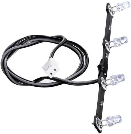 AXspeed LED Frontlicht 4-LED Spotlight Lampe für Tamiya Traktor Actros 3363 56348 1/14 RC Truck