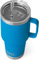 YETI Rambler Straw Mug, Stainless Steel Vacuum Insulated Mug with Stronghold Lid, Big Wave Blue, 35 oz (1035 ml)