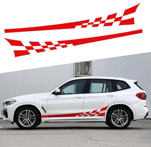 GFFGGFGH Karosserie Seite Auto Aufkleber,für Opel Calibra Campo Cascada Combo Commodore Corsa Crossland.Wasserdichter Aufkleber zur Dekoration der Autokarosserie,B
