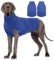 Katzinst Hundepullover,Hund Pullover für Große Hunde,Strickwaren Pullover Hund, Dickes Material Pullover Haustiermantel für Winter, Fleece Hund Pullover für Deutsche Dogge,Denim-Blau,4XL