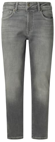 Pepe Jeans Herren Tapered Jeans Stanley Jeans, Grau (Denim-8AB), 36W / 34L, Grau (Denim-8ab), 36 W/34 L