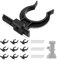 Küchenfüße Sockelleisten Clips für Sockelleiste Küche - 10 PCS Küchensockel Befestigung Clips mit Sockelblendenhalter und 30 PCS Schrauben, Küchensockelleiste Clip Set für Küchenblende Sockelblende