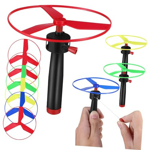 SOIMISS 1 Ensemble D'ovni Jouets en Plein Air Volant De Soucoupes Disque Soucoupe Lanceur De Soucoupe à Disque Volant Voler Flotter Jouets Volants Plastique